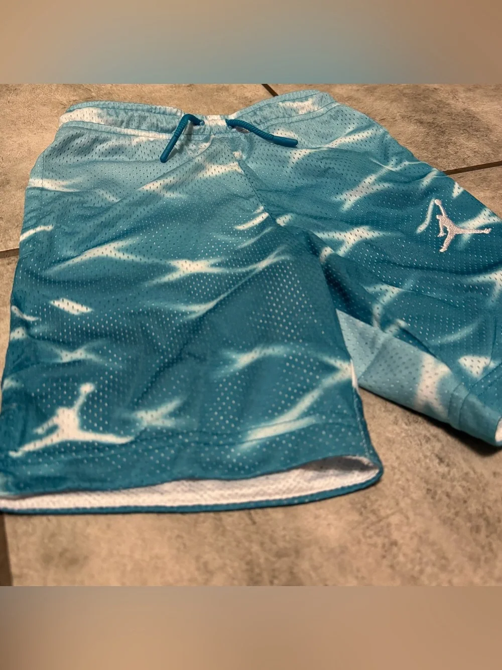 Jordan Jumpman Blue Aquatone Shorts Boys 6 M (5-6yrs) 110-116cm NWT